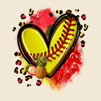 Fruits And Softball Heart Ladies Tee | Teevron