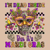 I'm Dead Inside But It's Mardi Gras Urban Heavy Tee | Teevron