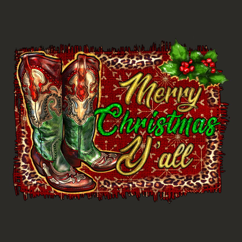 Merry Christmas Y'all Boots Heavy Core Tee by RanaPortraitStore | Teevron
