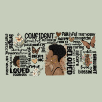 Black Woman Confident Long Sleeve Tee | Teevron