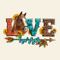 Love Horses  Leather Turquoise Leopard Vintage Tee | Teevron