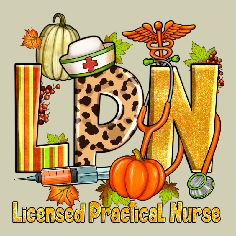 Fall Lpn Licensed Practical Nurse Heavy Core Tee by Zillion Design Studio | Teevron