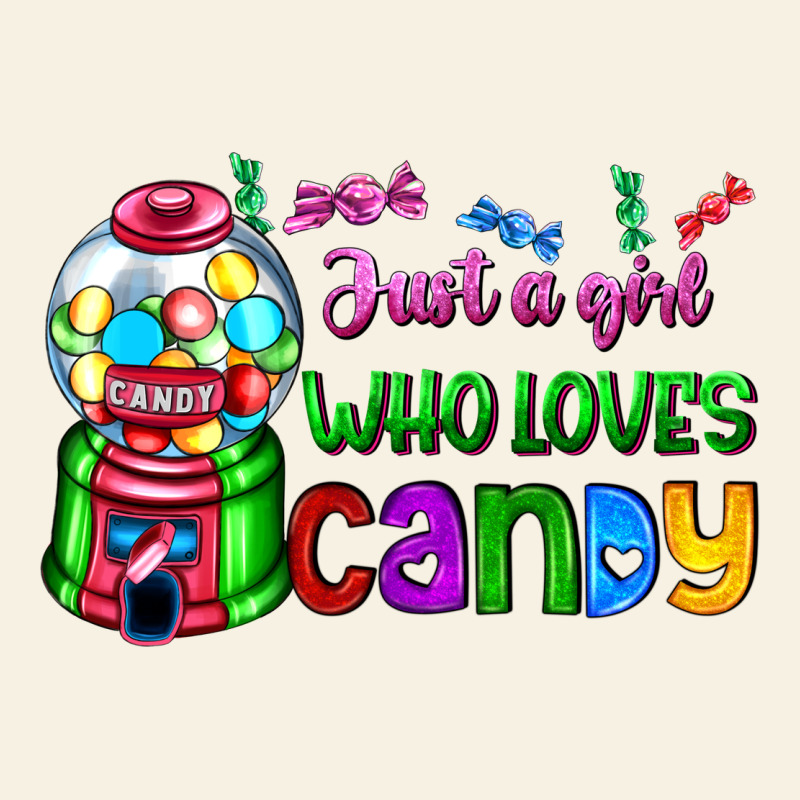 Just A Girl Who Loves Candy Vintage Tee by AdoDesignShop | Teevron