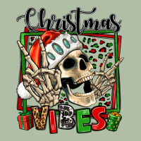 Christmas Vibes Skeleton Urban Heavy Tee | Teevron