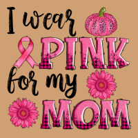 I Wear Pink For My Mom Sunlower And Pumpkin Vintage Tee | Teevron