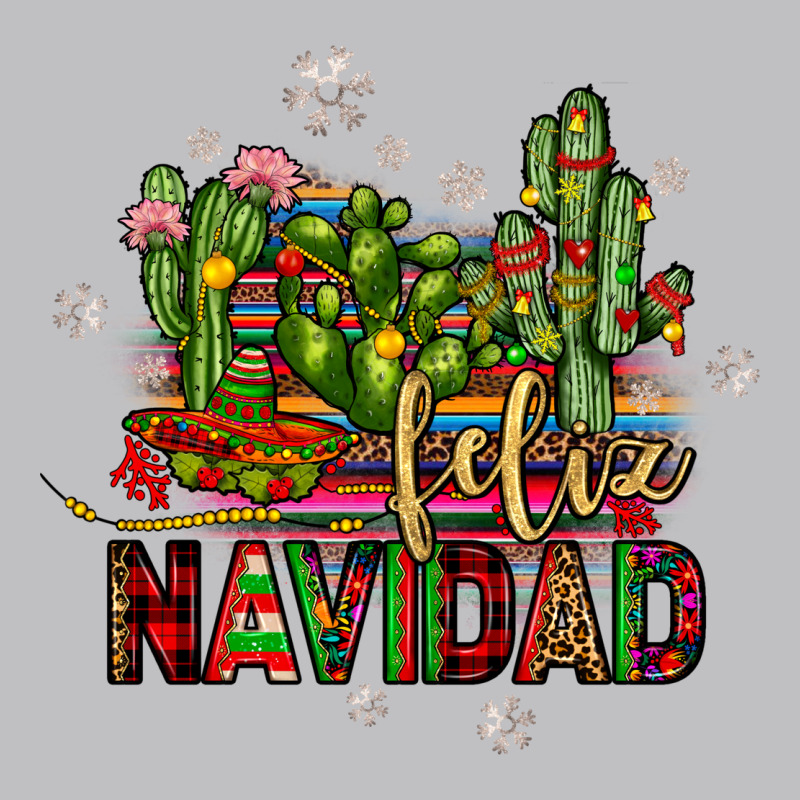 Feliz Navidad Cactus Long Sleeve Tee by JahusDesignShop | Teevron