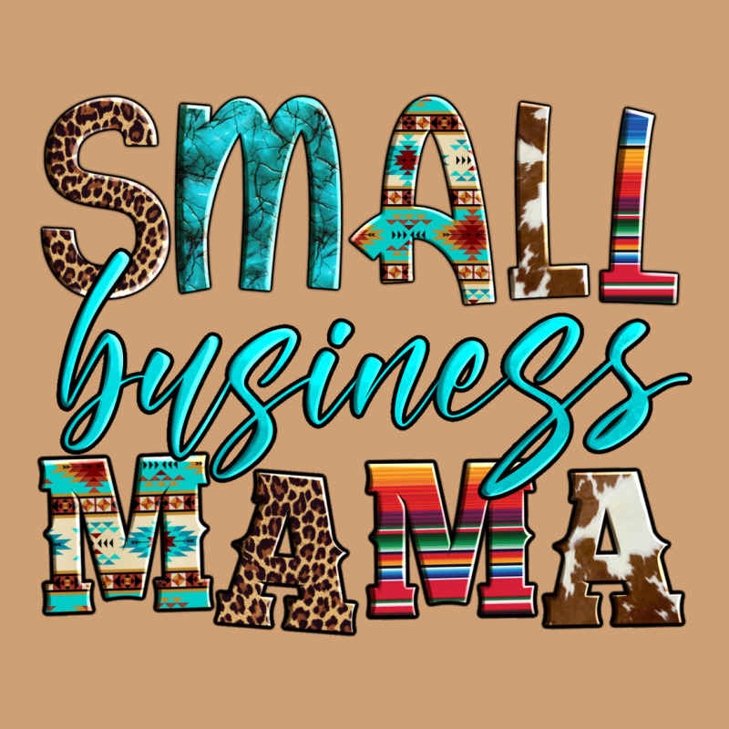 Small Business Mama Leopard Turquoise Aztec Serape Cowhide Vintage Tee by Artiststas | Teevron