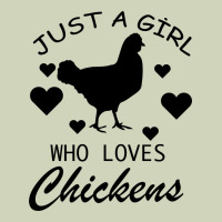Just A Girl Who Love Chickens Heavyweight Hoodie | Teevron