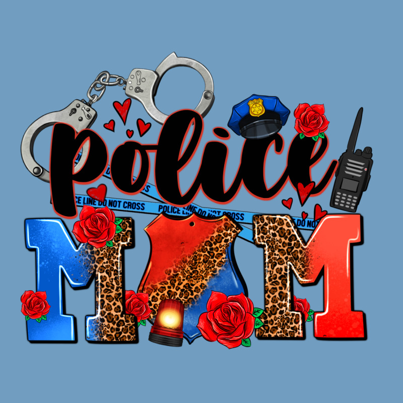Police Mom Urban Heavy Tee by AdoDesignShop | Teevron