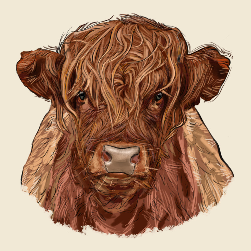 Highland Cow Ladies Tee by RanaPortraitStore | Teevron