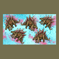 Dinosaur Stegosaurus Sippy Cup Vintage Hoodie | Teevron