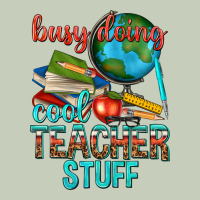 Busy Doing Cool Teacher Stuff Ladies Tee | Teevron