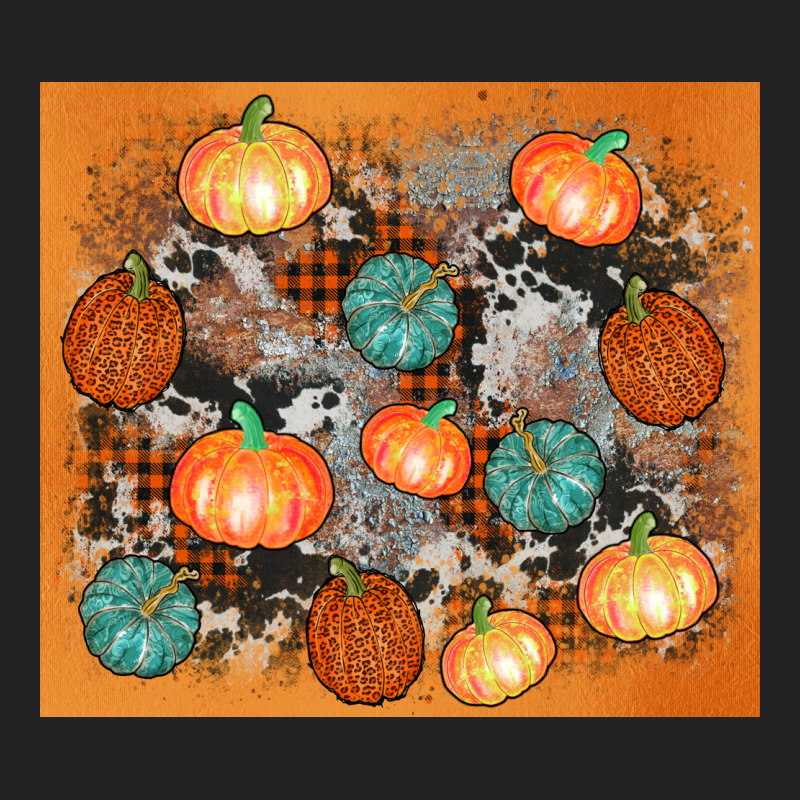 Cowhide Pumpkin Vintage Tee by AdoDesignShop | Teevron