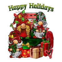 happy holidays gnomes truck | Teevron
