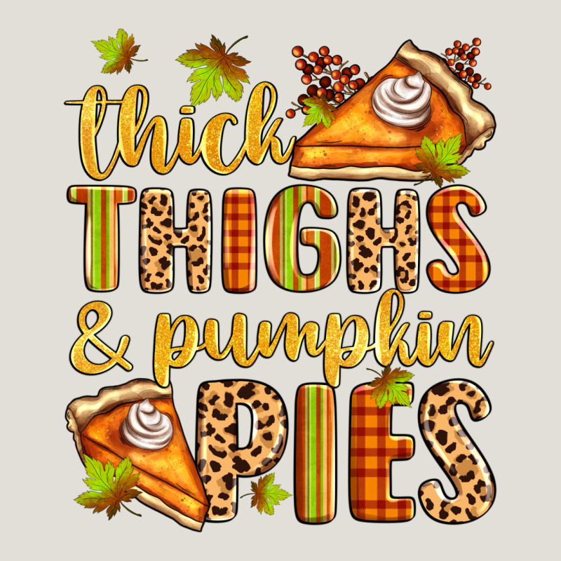 Thick Thighs And Pumpkin Pies Heavy Core Tee by Zillion Design Studio | Teevron