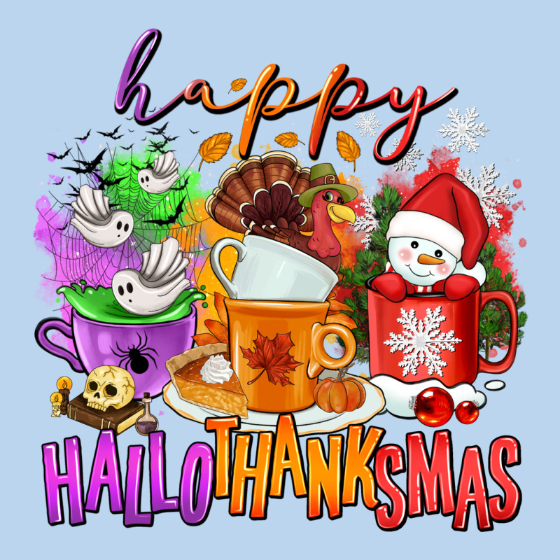 Happy Hallothanksmas Coffee Cups Classic Tee by NancyCooperArtShop | Teevron