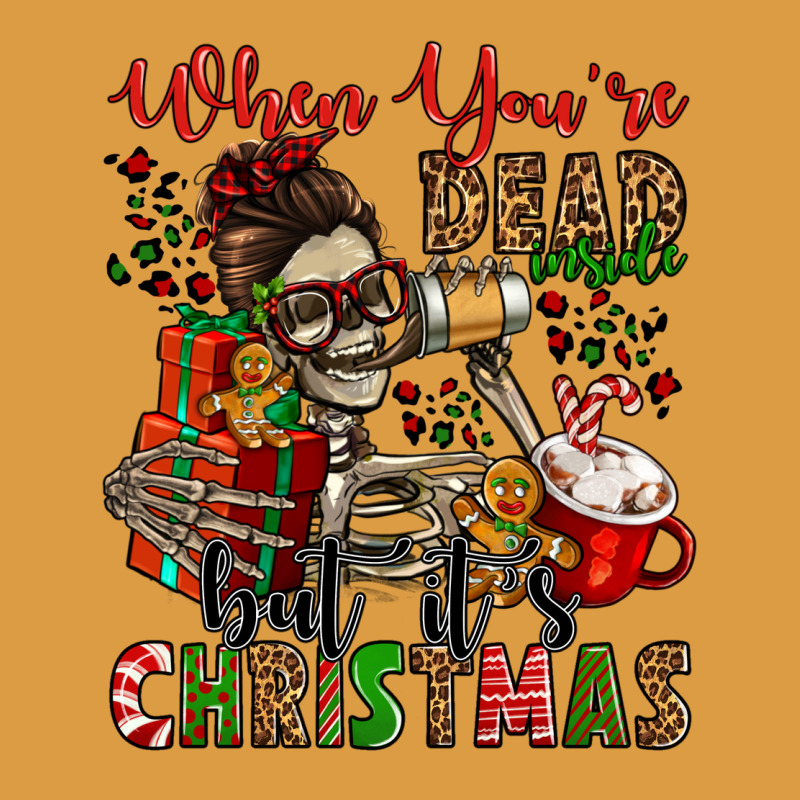 When You're Dead Inside But It's Christmas Urban Heavy Tee by Jasminsmagicworld | Teevron