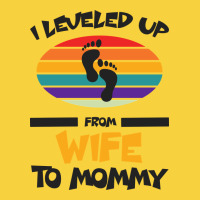 I Leveled Up From Wife To Mommy Premium Sweatshirt | Teevron