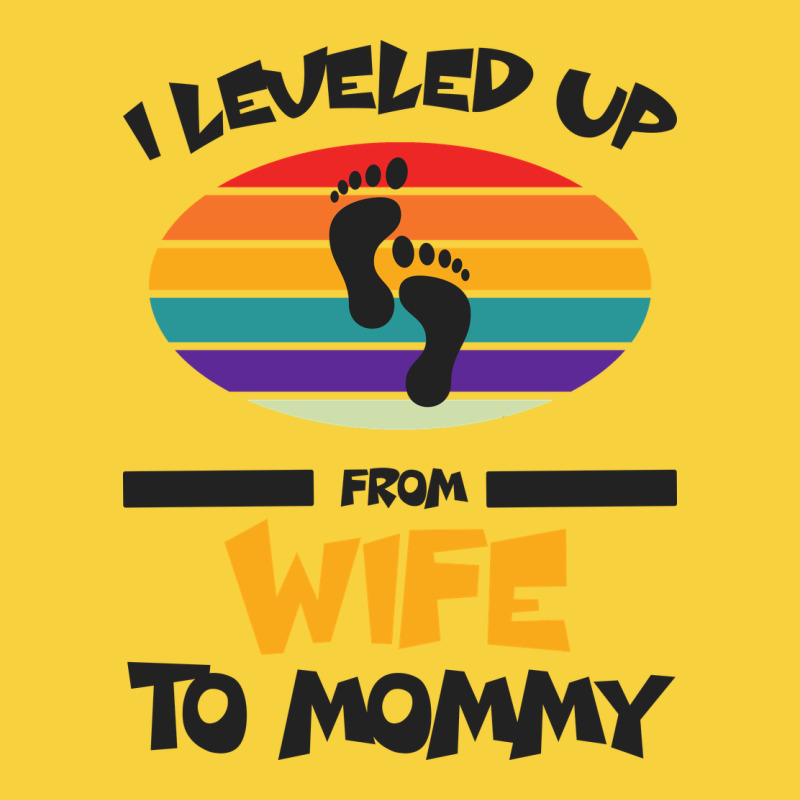 I Leveled Up From Wife To Mommy Premium Sweatshirt by Bettercallsaul | Teevron