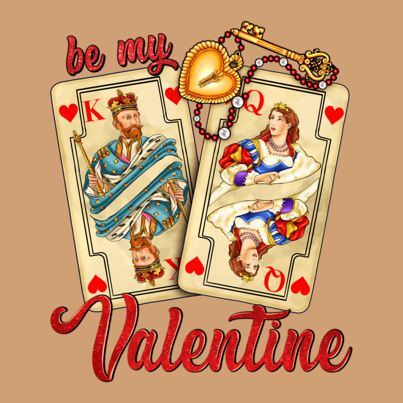 Be My Valentine With Playing Cards And Key Vintage Tee by AdoDesignShop | Teevron