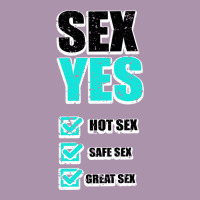 Sex Yes Hot Sex Safe Sex Great Sex Heavyweight Hoodie | Teevron