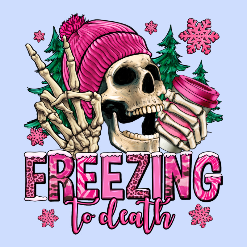 Freezing To Death Winter Skull Urban Heavy Tee by Jasminsmagicworld | Teevron