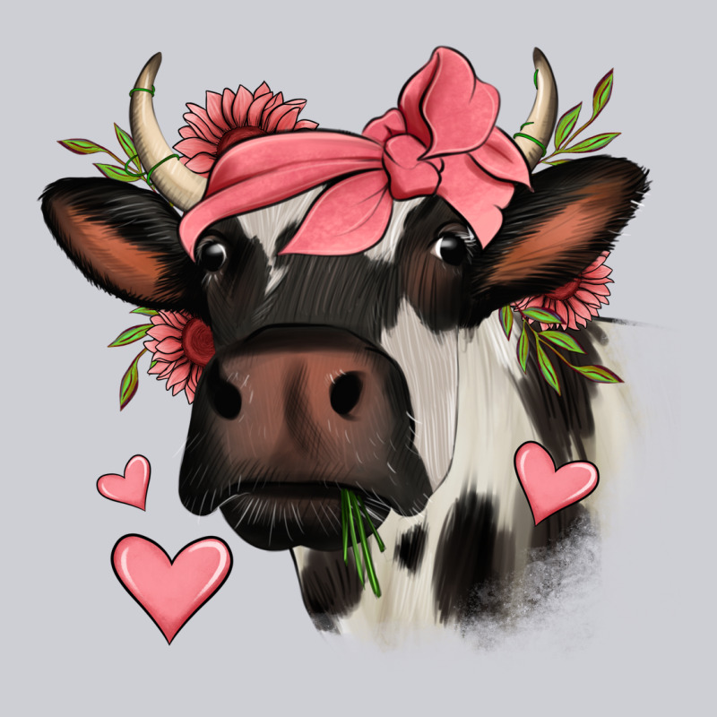 Valentines Day Cow Heavyweight Sweatshirt by Jasminsmagicworld | Teevron