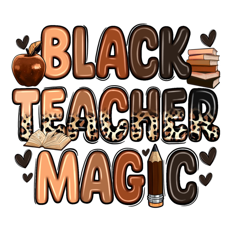 Black Teacher Magic Juneteenth Premium Tee by Zillion Design Studio | Teevron
