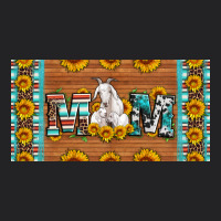 Mom Goat Sunflowers License Plate Vintage Tee | Teevron