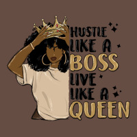 Hustle Like A Boss Live Like A Queen Long Sleeve Tee | Teevron