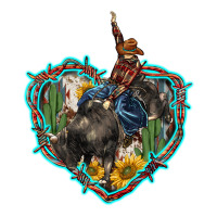 western heart bullfighter  cactus sunflower aztek pattern | Teevron
