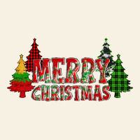 Merry Christmas Glitter Plaid Trees Vintage Tee | Teevron