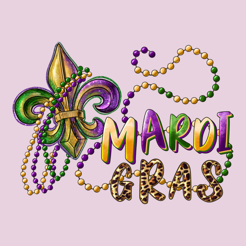 Mardi Gras Fleur De Lis And Beads Ladies Tee by RanaPortraitStore | Teevron