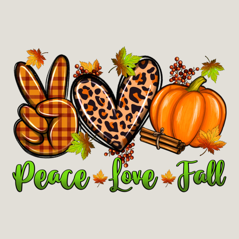 Peace Love Fall Heavy Core Tee by Zillion Design Studio | Teevron