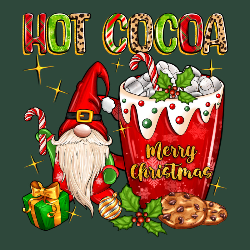 Christmas Gnome Hot Cocoa Zipper Hoodie by MaliasSmallBusiness | Teevron