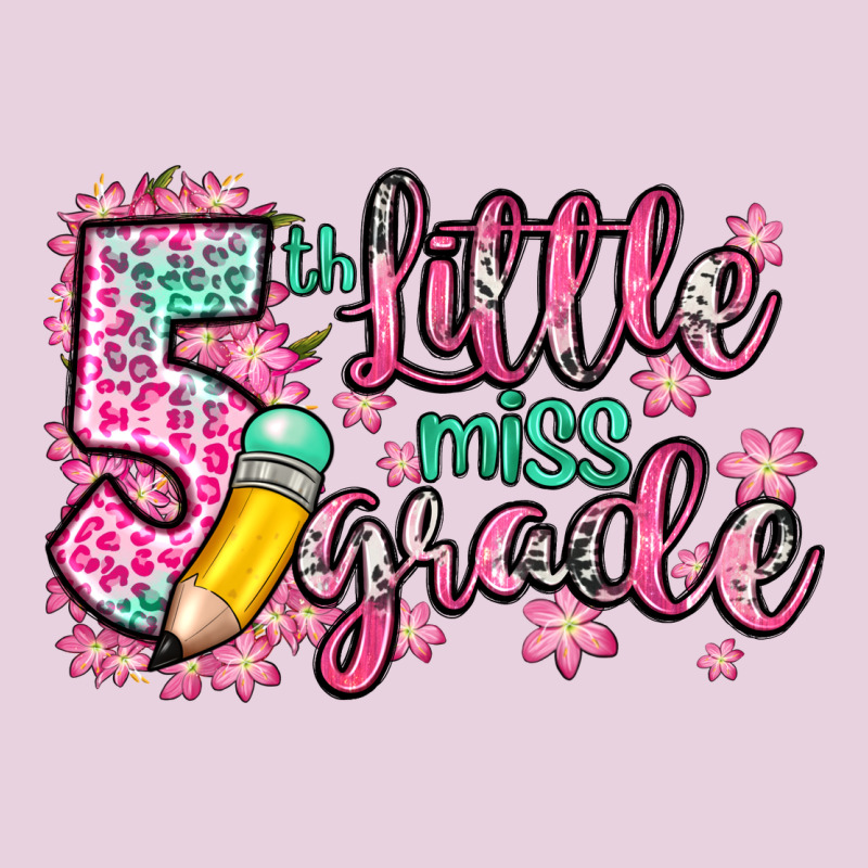 Little Miss 5th Grade Ladies Tee by Zillion Design Studio | Teevron