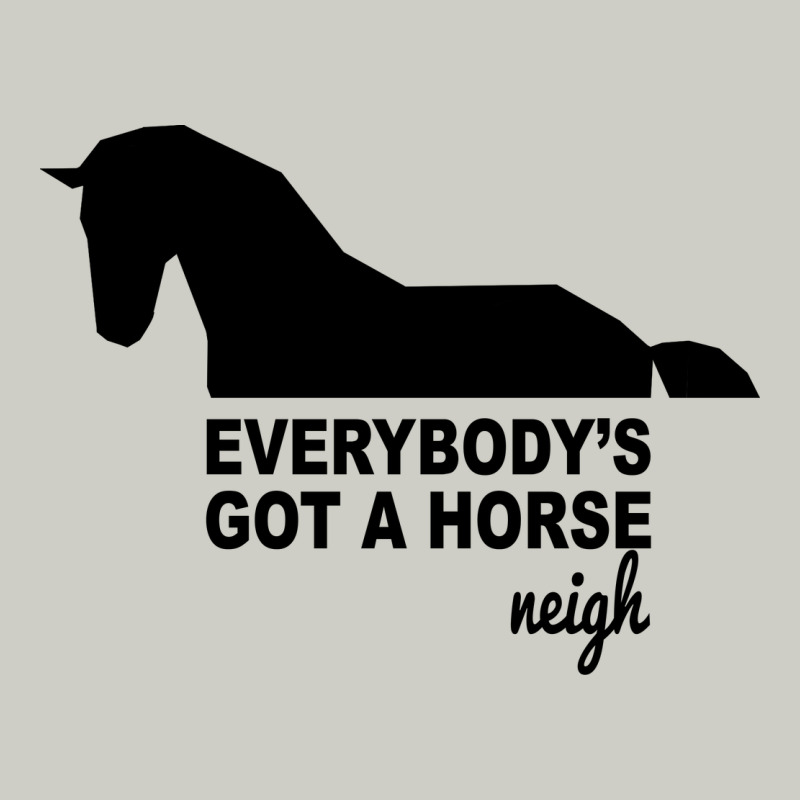 Everybody's Gotta Horse Neigh Heavyweight Hoodie by Bettercallsaul | Teevron
