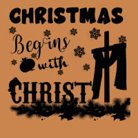 Christmas Begins With Christ Heavyweight Hoodie | Teevron