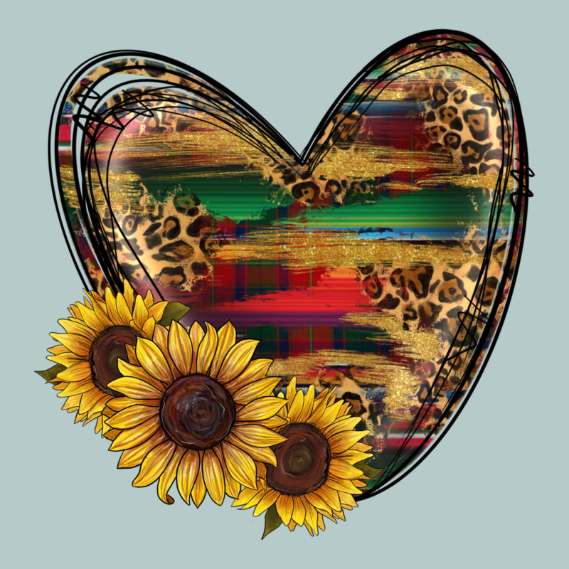 Western Sunflowers Heart Heavy Core Tee by RanaPortraitStore | Teevron