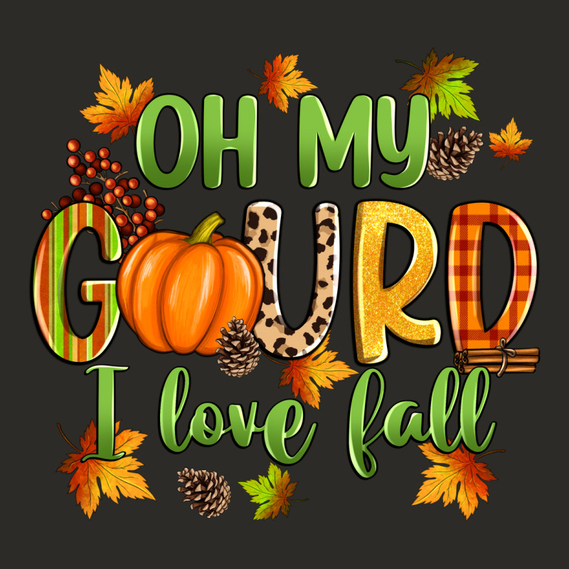 Oh My Gourd I Love Fall Heavy Core Tee by Zillion Design Studio | Teevron