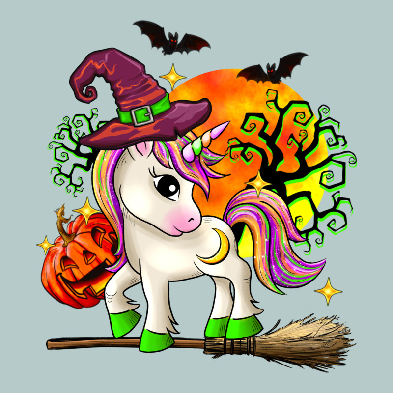 Halloween Unicorn Heavy Core Tee by Zillion Design Studio | Teevron