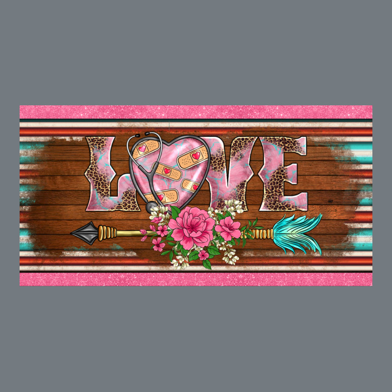 Western Nurse Love  Caduceus And Arrow License Plate Template Heavyweight Sweatshirt by BarkalooDesign | Teevron
