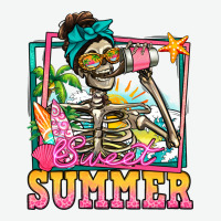 Sweet Summer Skeleton Urban Heavy Tee | Teevron