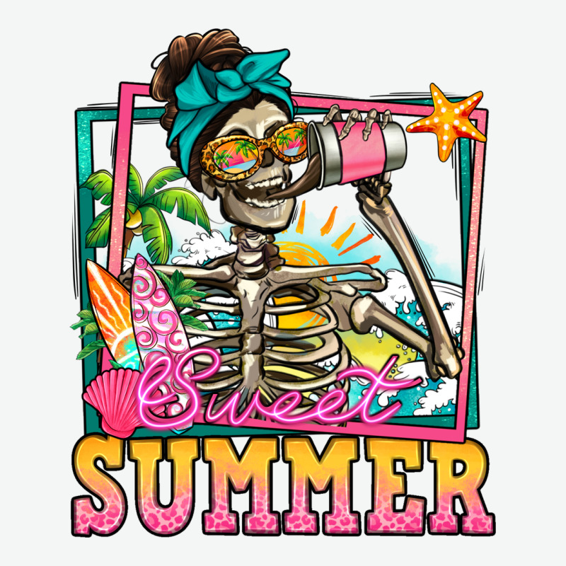 Sweet Summer Skeleton Urban Heavy Tee by Jasminsmagicworld | Teevron