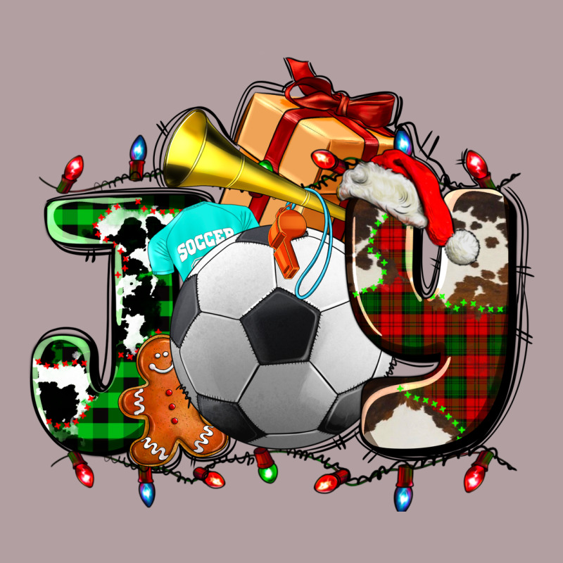 Joy With Soccer Element And Christmas Vintage Hoodie by AdoDesignShop | Teevron