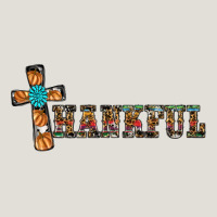 Thankful Pumpkin Cross Heavy Core Tee | Teevron