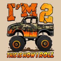 I'm Two This Is How I Roll Monster Truck Birthday Heavyweight Sweatshirt | Teevron