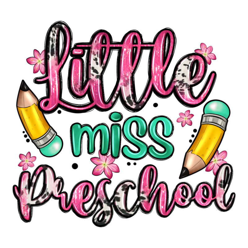 Little Miss Preschool Ladies Tee by Zillion Design Studio | Teevron