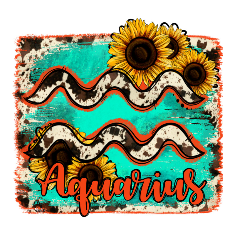 Aquarius Turquoise Cowhide Premium Tee by RanaPortraitStore | Teevron