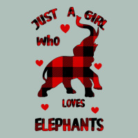 Just A Girl Who Loves Elephants - Elephant Heavyweight Hoodie | Teevron